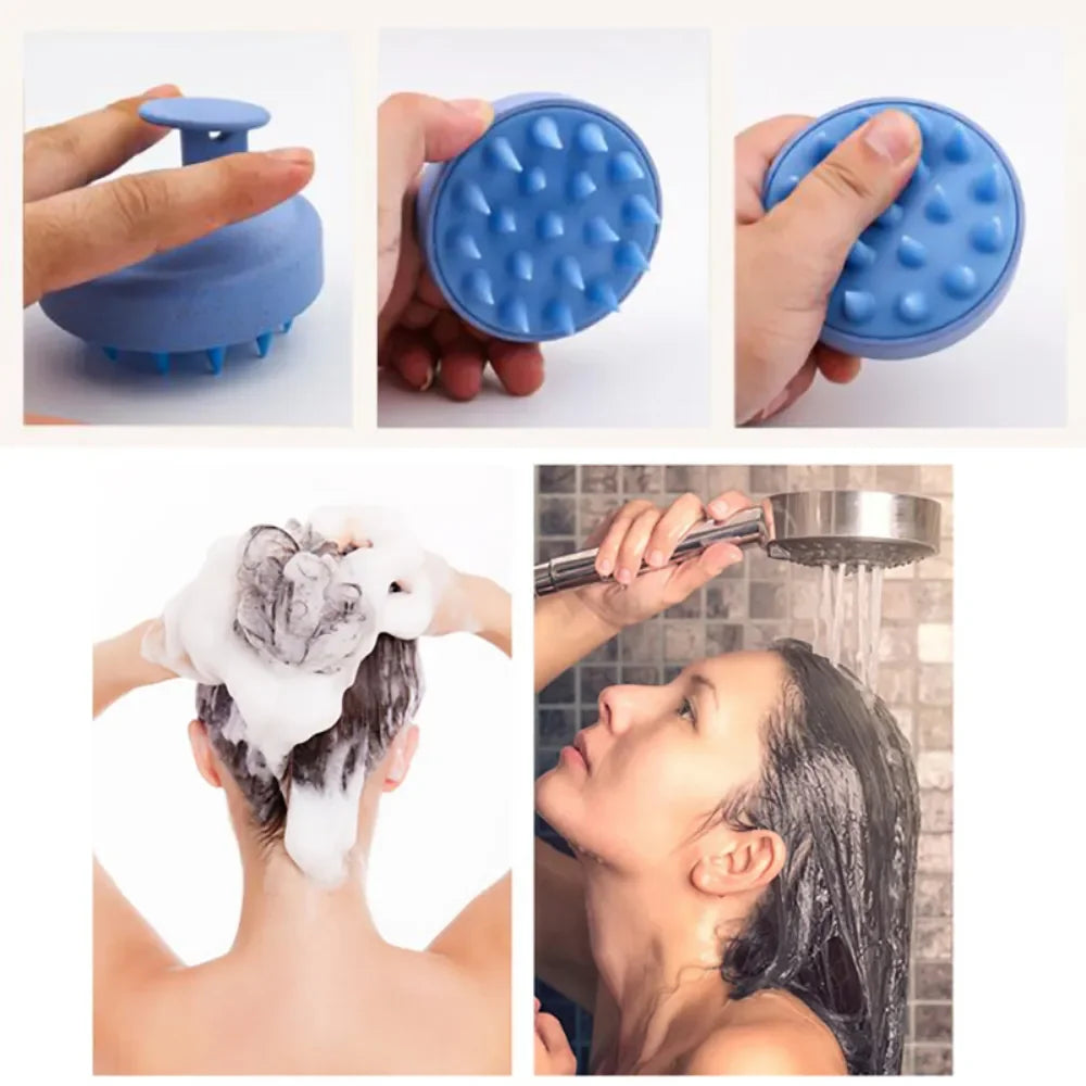 Silicone Shampoo Brush Head